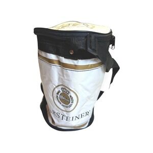 Warsteiner Beer Insulated Cooler Bag Soft Sided Zipper Shoulder Strap